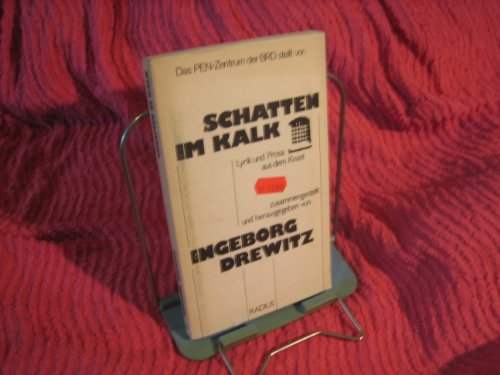 Stock image for Schatten im Kalk: Lyrik u. Prosa aus d. Knast (Radius Bu?cher) (German Edition) for sale by GF Books, Inc.