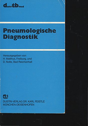 Imagen de archivo de Pneumologische Diagnostik a la venta por Versandantiquariat Felix Mcke