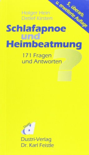 9783871853715: Schlafapnoe und Heimbeatmung: 169 Fragen und Antworten