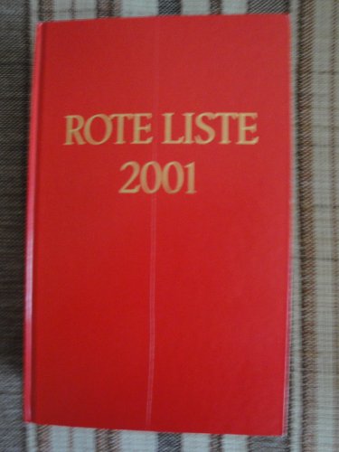 Stock image for Rote Liste 2001 : Arzneimittelverzeichnis fr Deutschland (einschliesslich EU-Zulassungen und bestimmter Medizinprodukte) for sale by Buchpark
