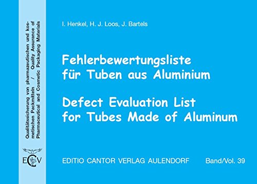 Stock image for Fehlerbewertungsliste fr Tuben aus Aluminium for sale by Buchpark