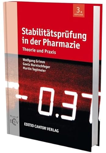 9783871934087: Stabilittsprfung in der Pharmazie: Theorie und Praxis