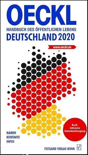 Stock image for OECKL Handbuch des ffentlichen Lebens Deutschland 2020: Buchausgabe for sale by medimops