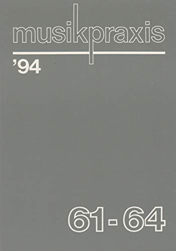 Stock image for Musikpraxis. Bis 1997. Arbeitshilfen fr Musik in Kindergarten und Grundschule: Lfg 61-64 for sale by medimops