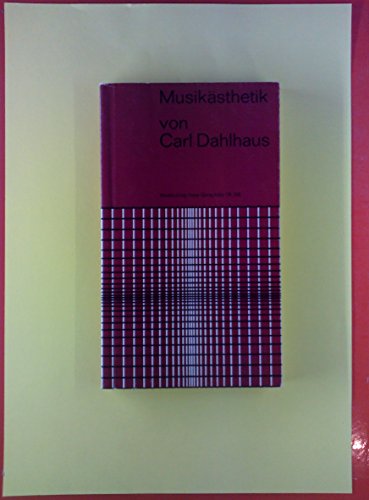 Beispielbild fr Musiksthetik. 3. Aufl. zum Verkauf von Musikantiquariat Bernd Katzbichler