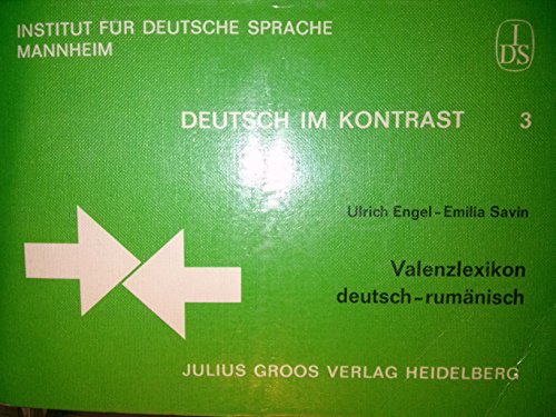 Beispielbild fr Valenzlexikon Deutsch-Rumnisch zum Verkauf von medimops