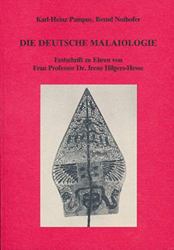 Beispielbild fr Die deutsche Malaiologie Festschrift zu Ehren von Frau Prof. Dr. Irene Hilgers-Hesse zum Verkauf von Antiquariat Smock