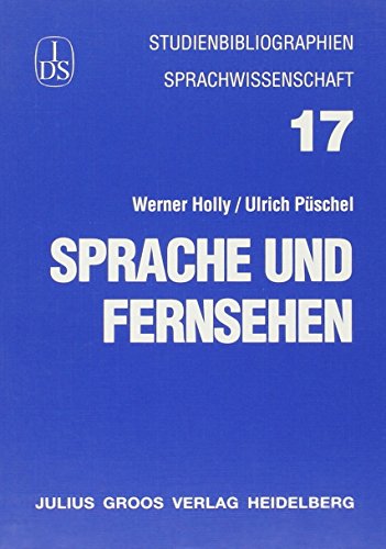 Beispielbild fr Sprache und Fernsehen zum Verkauf von medimops