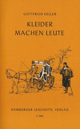 Beispielbild fr Hamburger Lesehefte, Nr.3, Kleider machen Leute zum Verkauf von medimops