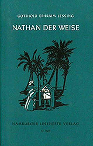 Stock image for Nathan der Weise -Language: german for sale by GreatBookPrices