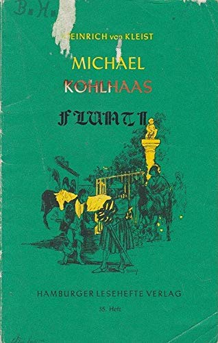 Beispielbild fr Hamburger Lesehefte, Nr.35, Michael Kohlhaas: Aus einer alten Chronik zum Verkauf von medimops