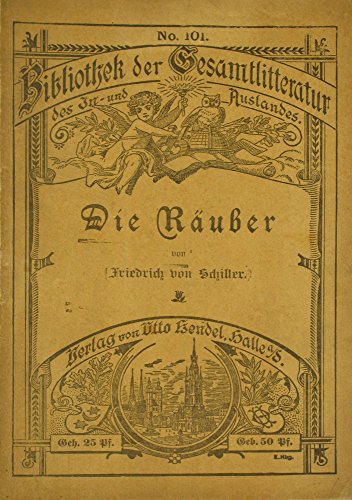 Beispielbild fr Die Ruber -Language: german zum Verkauf von GreatBookPrices