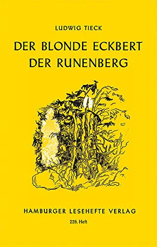 Imagen de archivo de Der blonde Eckbert. Der Runenberg a la venta por GreatBookPrices