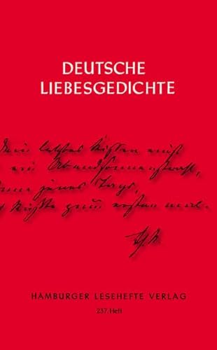 Imagen de archivo de Deutsche Liebesgedichte: vom Barock bis zur Gegenwart a la venta por medimops