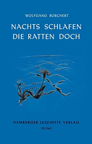 Imagen de archivo de Nachts schlafen die Ratten doch -Language: german a la venta por GreatBookPrices