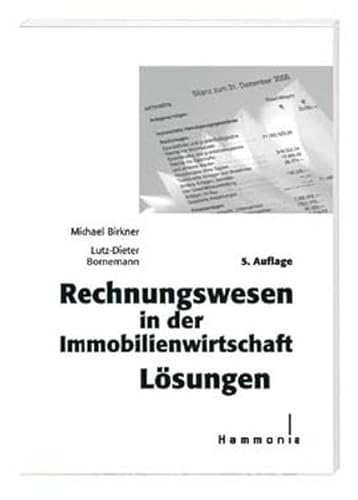 9783872922229: Rechnungswesen in der Immobilienwirtschaft. Lsungen