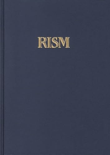 Stock image for RISM B/IV/1. Manuscripts of Polyphonic Music (11th-early 14th century). Repertoire International des Sources Musicales. Internationales Quellenlexikon der Musik. Inventory of Music Sources. for sale by Travis & Emery Music Bookshop ABA