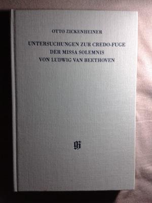 Untersuchungen zur Credo-Fuge der Missa Solemnis von Ludwig van Beethoven.