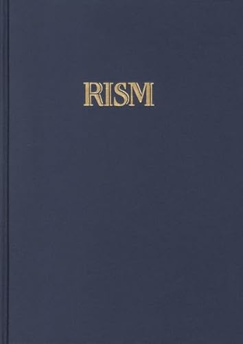 9783873280960: RISM B VIII,1 Hymnologica Slavica 1