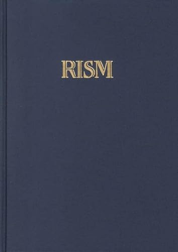 9783873280960: RISM B VIII,1 Hymnologica Slavica 1