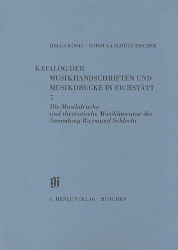 9783873281097: Katalog der musikhandschriften und musikdrucke in eichsttt, band 7