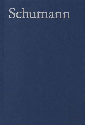 9783873281103: Robert Schumann: Thematisch-Bibliographisches Werkverzeichnis