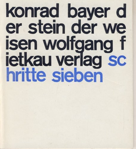 Der Stein der Weisen. - Bayer, Konrad