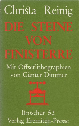 9783873650510: Die Steine von Finisterre: Gedichte (Broschur ; Bd. 52) (German Edition)