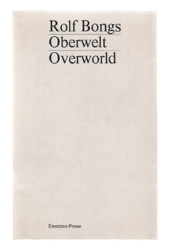 Imagen de archivo de Oberwelt / Overworld: Gedicht. Engl./dt a la venta por medimops