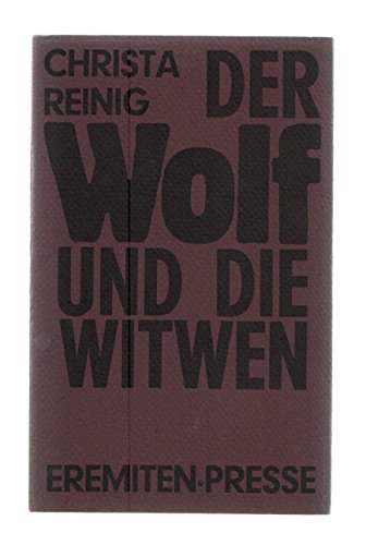Imagen de archivo de Der Wolf und die Witwen. Erzhlungen und Essays a la venta por medimops