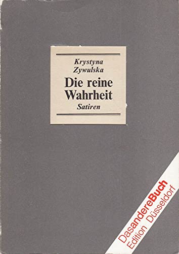 9783873651968: Die reine Wahrheit