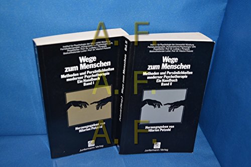 9783873872226: Wege zum Menschen, 2 Bde., Bd.1