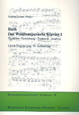 Stock image for Bach - Das Wohltemperierte Klavier I. Tradition, Entstehung, Funktion, Analyse ; Ulrich Siegele zum 70. Geburtstag. for sale by Antiquariat & Verlag Jenior