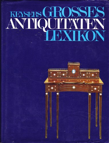 Beispielbild fr 1. Keysers Groes Antiquitten Lexikon; 2. The Conservation of Antiquities and Works of Art. zum Verkauf von Libresso - das Antiquariat in der Uni