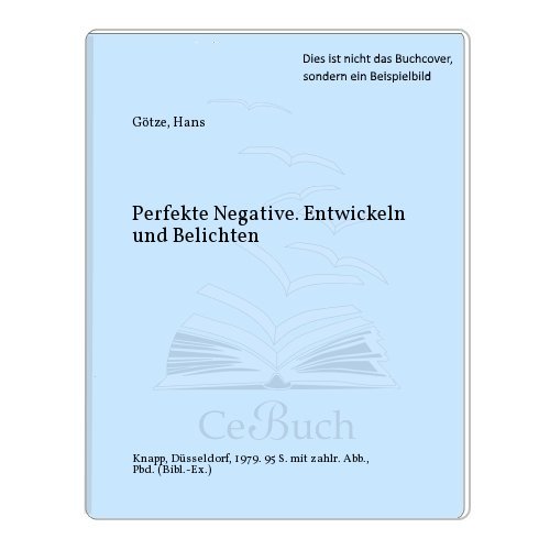 Stock image for Perfekte Negative - Entwickeln und Belichten for sale by Kunst und Schund