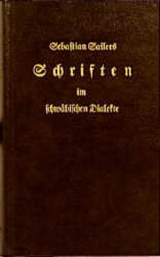 Schriften im schwäbischen Dialekte - Sailer, Sebastian