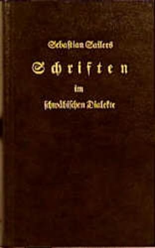 9783874210614: Schriften im schwabischen Dialekte (German Edition)