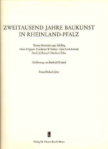 9783874390330: 2000 Jahre Baukunst in Rheinland-Pfalz