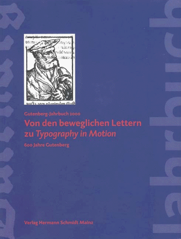 Stock image for Gutenberg-Jahrbuch, Jg.75, 2000 for sale by medimops