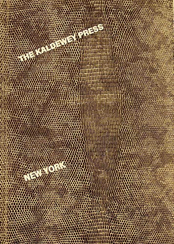 Imagen de archivo de 75 Artist Books: The Kaldewey Press, New York: Catalogue Raisonne a la venta por PlumCircle