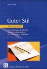 Guter Stil leicht gemacht. - Georg Fricke