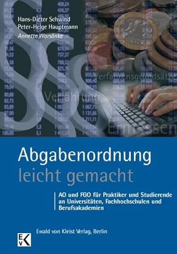 Stock image for Abgabenordnung leicht gemacht for sale by medimops
