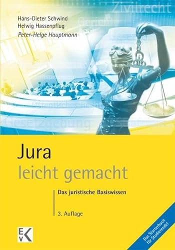 9783874402743: Jura leicht gemacht: Das juristische Basiswissen