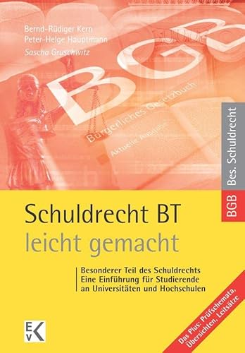 Imagen de archivo de Schuldrecht BT - leicht gemacht -Language: german a la venta por GreatBookPrices