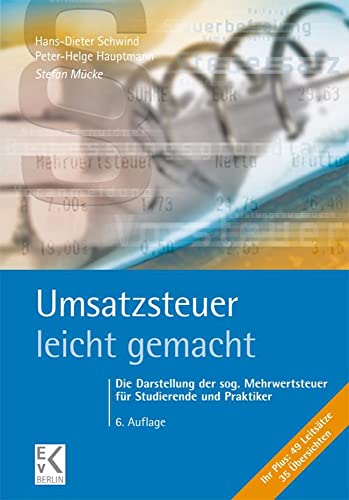 Imagen de archivo de Umsatzsteuer - leicht gemacht -Language: german a la venta por GreatBookPrices