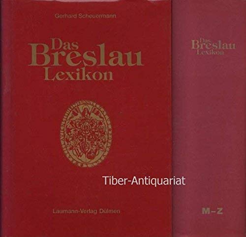9783874662307: Das Breslau-Lexikon. Zweiter Band. Teil: M - Z.