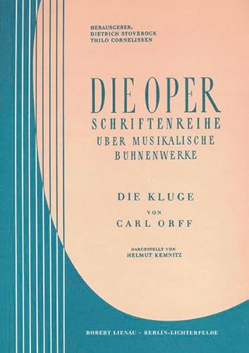 9783874842075: Die Kluge / Die Oper: Werkeinfhrung von H. Kemnitz