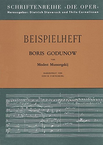 Stock image for Boris Godunow: Werkeinfhrung von E. Forneberg. Schlerheft. (Die Oper) for sale by Antiquariat BuchX