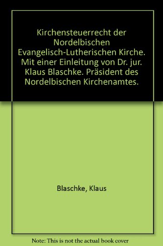 9783875030617: Kirchensteuerrecht der Nordelbischen Evangelisch-Lutherischen Kirche