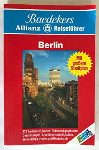 Beispielbild fr Berlin. Baedekers Allianz Reisefhrer. 230 Farbbilder, Plne und graphische Darstellungen. Alle Sehenswrdigkeiten, Einkaufstips, Hotels und Restaurants. Mit groem Stadtplan. 7. Auflage. Mit einer Beigabe.(= Baedekers Allianz Reisefhrer) zum Verkauf von Versandantiquariat Brck (VDA / ILAB)